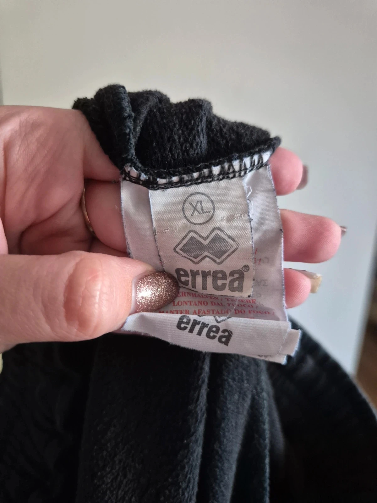 Jogging noir Sluc Errea XL – photo 6
